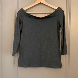 LOFT off the shoulder tee